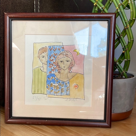ORIGINAL Watercolor art piece by Enrique Elustondo #57/75